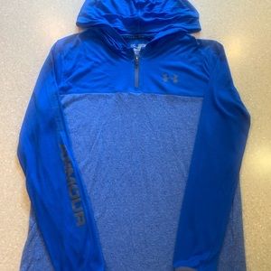 Light weight Under Armour hooded pullover